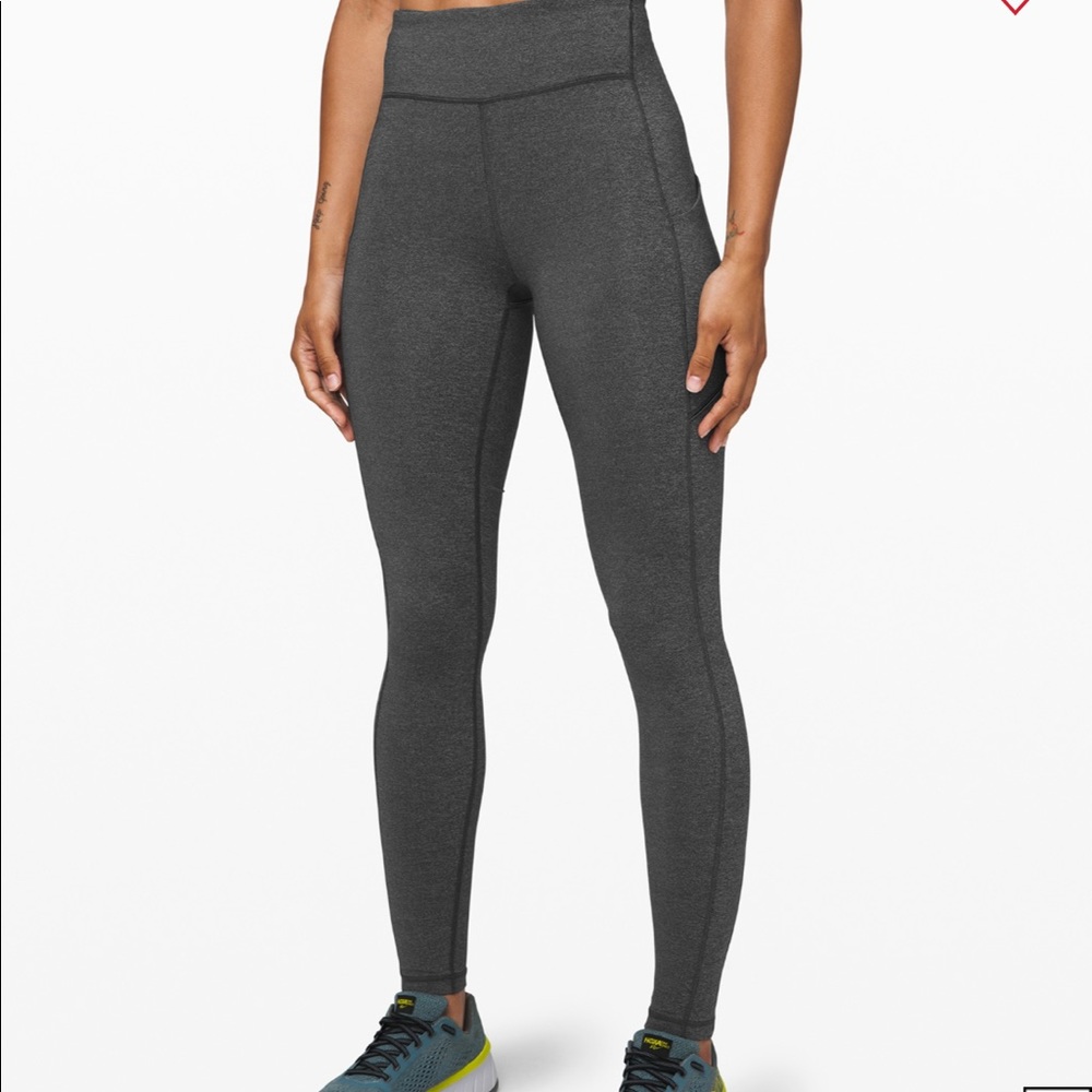 NWT Lululemon Speed Up MR Tight 28” - HBLK, Sz 2